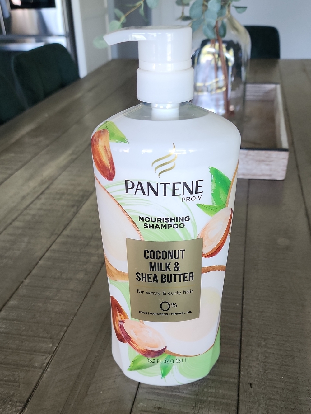 NWT Pantene Coconut Milk & Shea Butter Shampoo 38.2oz